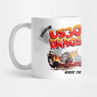 US 30 Dragstrip 70s Mug